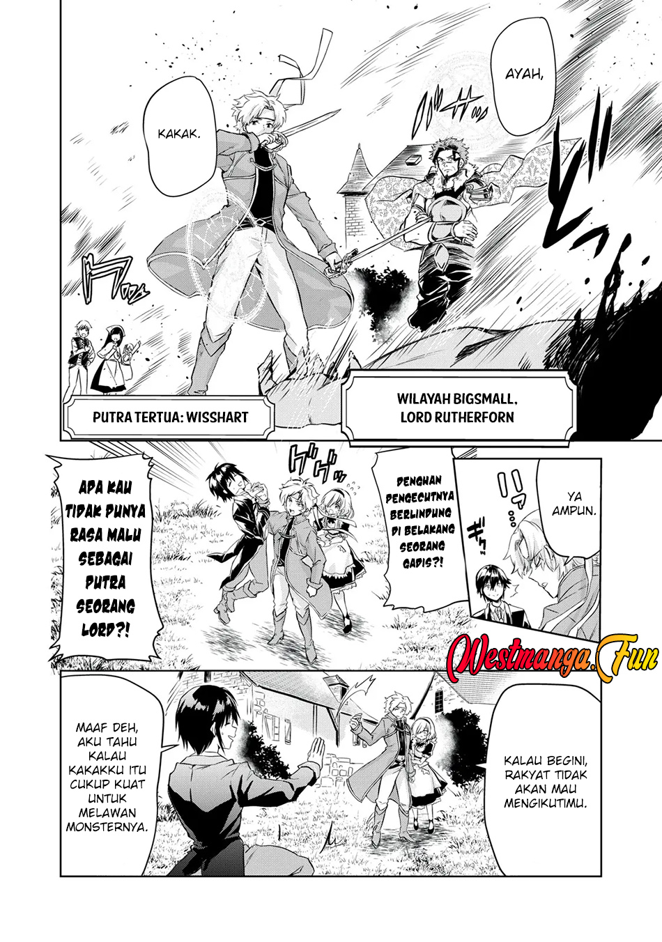 Tensei Kizoku no Bannou Kaitaku Kara ~”Kakudai & Shukushou” Sukiru o Tsukatte Itara Saikyou Ryouchi ni Narimashita~ Chapter 1.1 - halaman 7