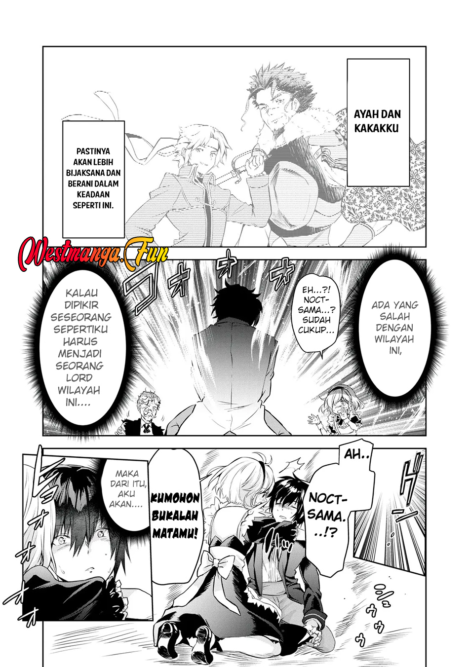 Tensei Kizoku no Bannou Kaitaku Kara ~”Kakudai & Shukushou” Sukiru o Tsukatte Itara Saikyou Ryouchi ni Narimashita~ Chapter 1.2 - halaman 9