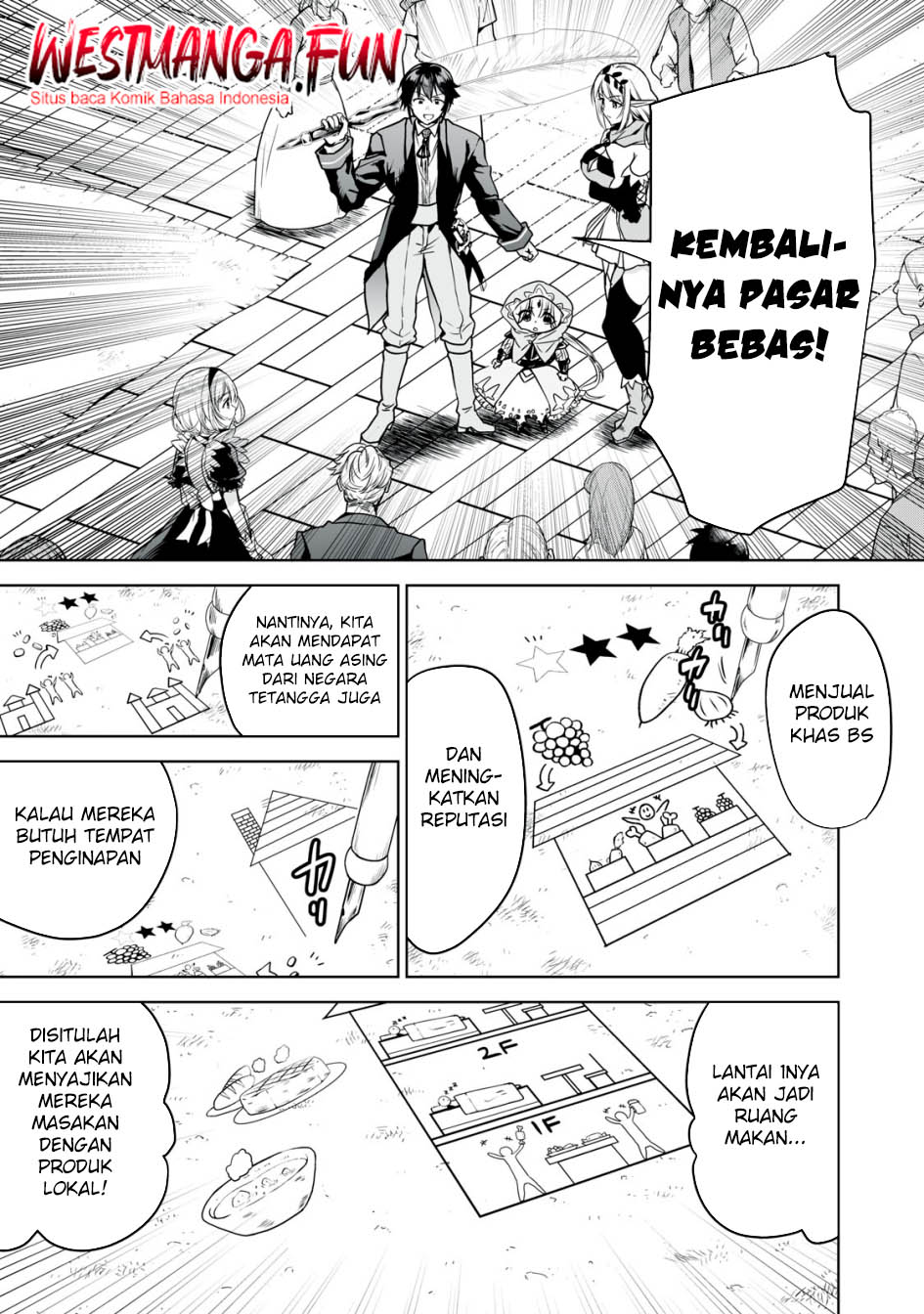 Tensei Kizoku no Bannou Kaitaku Kara ~”Kakudai & Shukushou” Sukiru o Tsukatte Itara Saikyou Ryouchi ni Narimashita~ Chapter 11 - halaman 11
