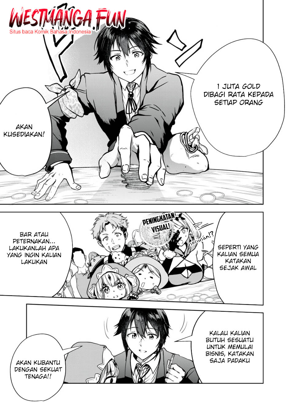 Tensei Kizoku no Bannou Kaitaku Kara ~”Kakudai & Shukushou” Sukiru o Tsukatte Itara Saikyou Ryouchi ni Narimashita~ Chapter 11 - halaman 17