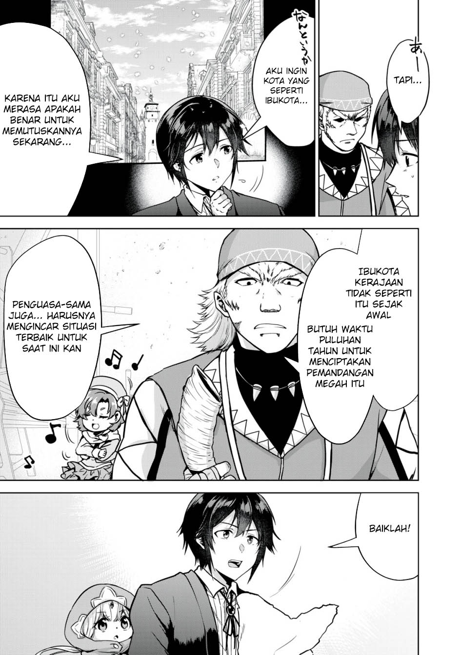 Tensei Kizoku no Bannou Kaitaku Kara ~”Kakudai & Shukushou” Sukiru o Tsukatte Itara Saikyou Ryouchi ni Narimashita~ Chapter 11 - halaman 32