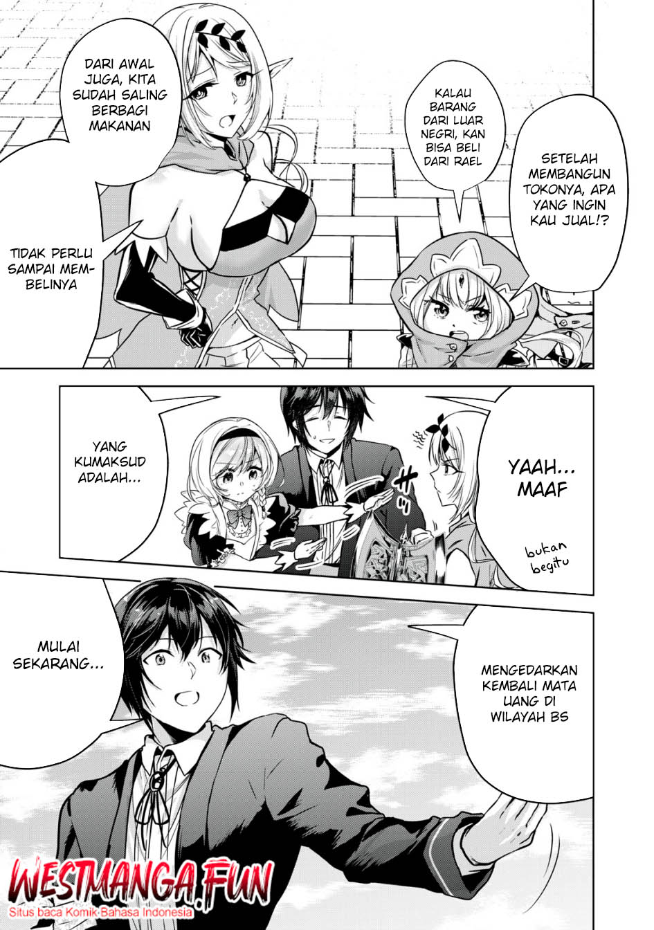 Tensei Kizoku no Bannou Kaitaku Kara ~”Kakudai & Shukushou” Sukiru o Tsukatte Itara Saikyou Ryouchi ni Narimashita~ Chapter 11 - halaman 9