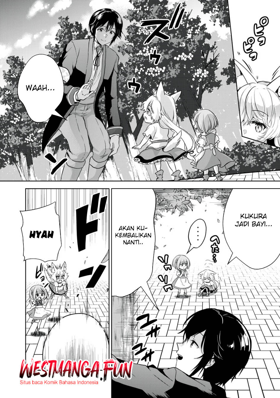 Tensei Kizoku no Bannou Kaitaku Kara ~”Kakudai & Shukushou” Sukiru o Tsukatte Itara Saikyou Ryouchi ni Narimashita~ Chapter 13 - halaman 9