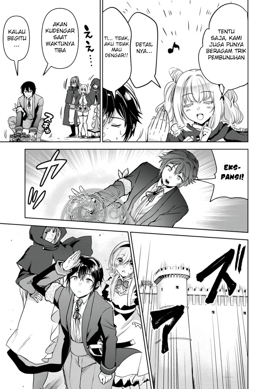 Tensei Kizoku no Bannou Kaitaku Kara ~”Kakudai & Shukushou” Sukiru o Tsukatte Itara Saikyou Ryouchi ni Narimashita~ Chapter 14 - halaman 12