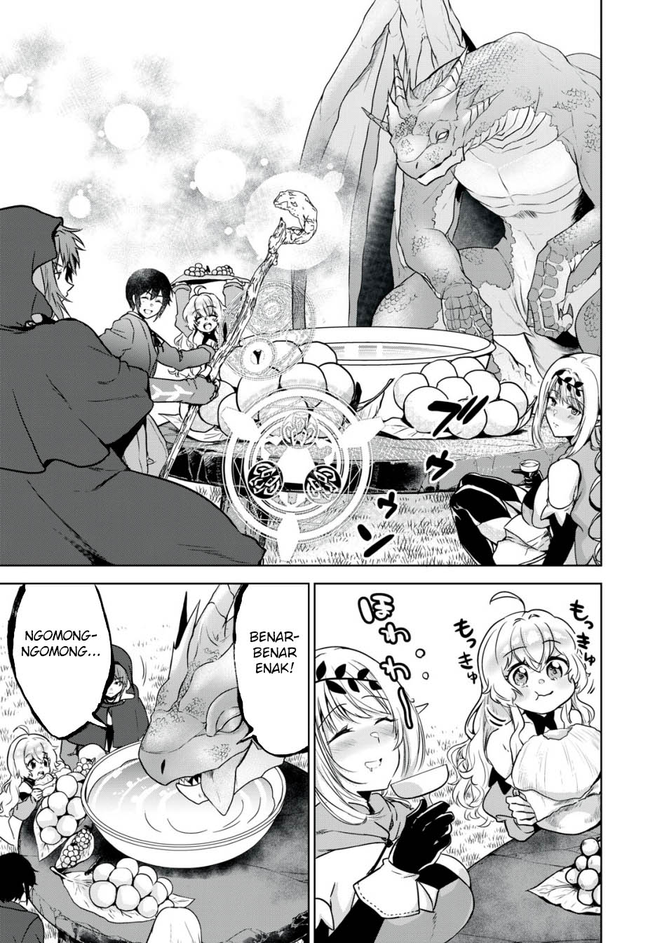 Tensei Kizoku no Bannou Kaitaku Kara ~”Kakudai & Shukushou” Sukiru o Tsukatte Itara Saikyou Ryouchi ni Narimashita~ Chapter 15 - halaman 28