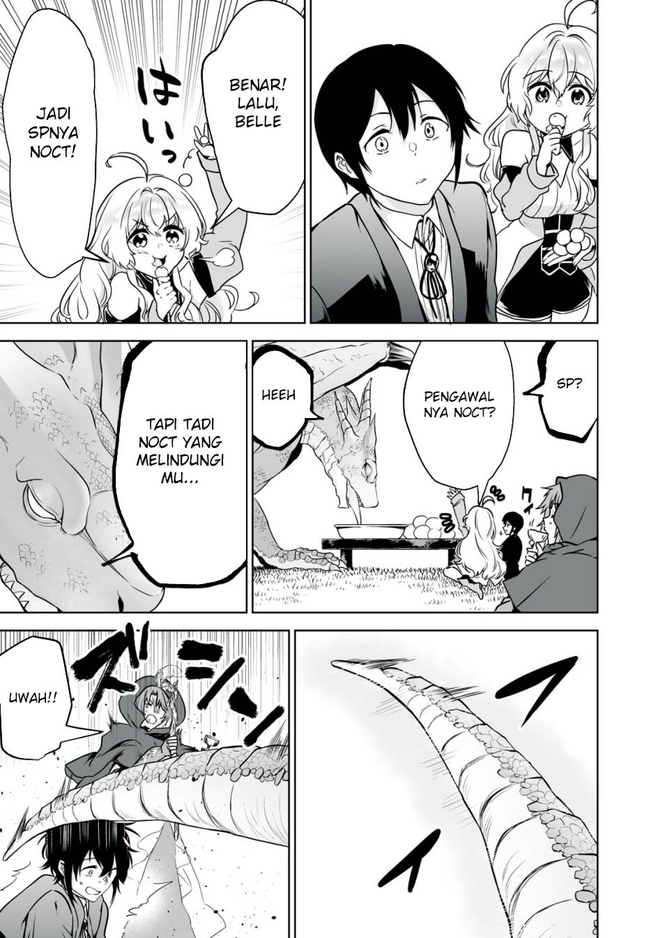 Tensei Kizoku no Bannou Kaitaku Kara ~”Kakudai & Shukushou” Sukiru o Tsukatte Itara Saikyou Ryouchi ni Narimashita~ Chapter 15 - halaman 30