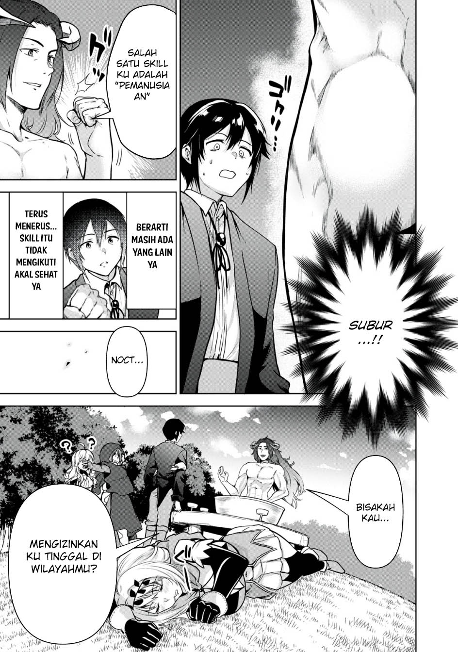 Tensei Kizoku no Bannou Kaitaku Kara ~”Kakudai & Shukushou” Sukiru o Tsukatte Itara Saikyou Ryouchi ni Narimashita~ Chapter 15 - halaman 34