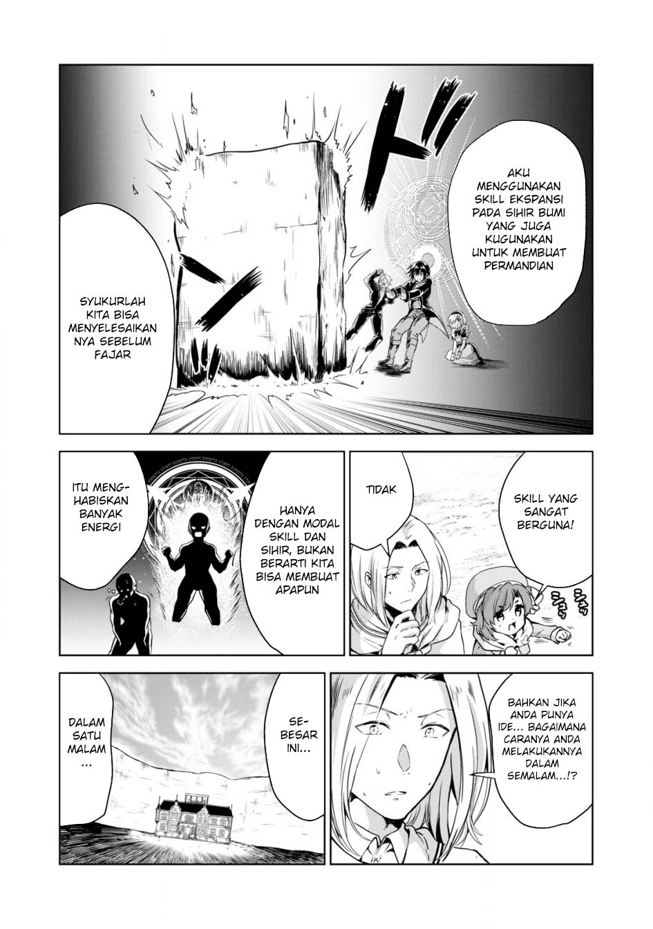 Tensei Kizoku no Bannou Kaitaku Kara ~”Kakudai & Shukushou” Sukiru o Tsukatte Itara Saikyou Ryouchi ni Narimashita~ Chapter 3 - halaman 10