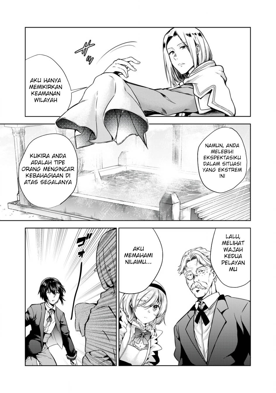 Tensei Kizoku no Bannou Kaitaku Kara ~”Kakudai & Shukushou” Sukiru o Tsukatte Itara Saikyou Ryouchi ni Narimashita~ Chapter 3 - halaman 16