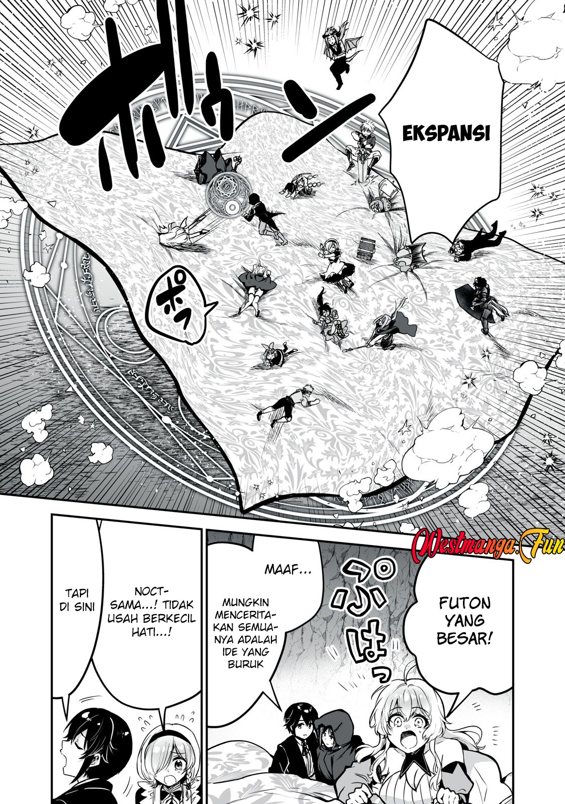 Tensei Kizoku no Bannou Kaitaku Kara ~”Kakudai & Shukushou” Sukiru o Tsukatte Itara Saikyou Ryouchi ni Narimashita~ Chapter 32 - halaman 14