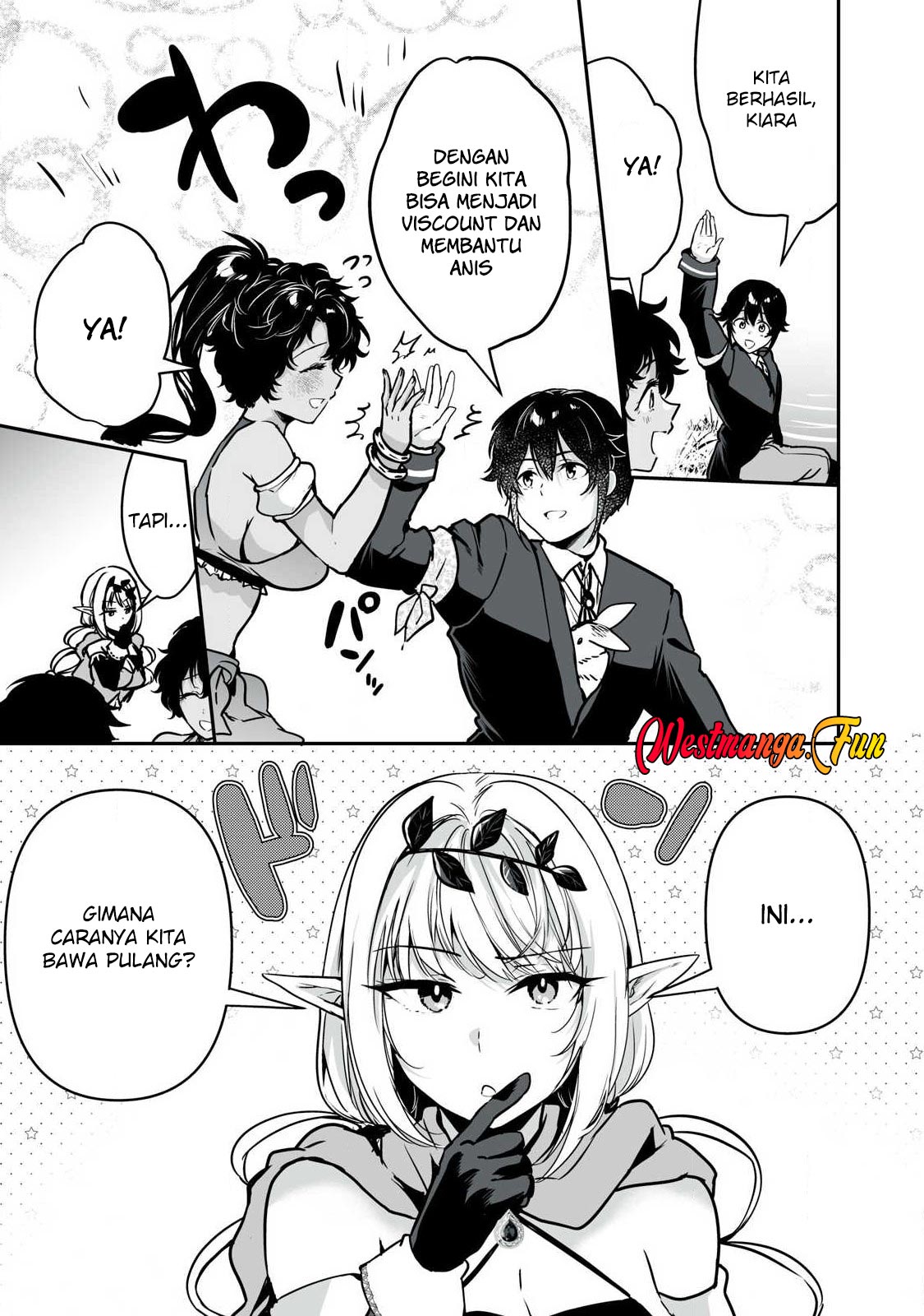 Tensei Kizoku no Bannou Kaitaku Kara ~”Kakudai & Shukushou” Sukiru o Tsukatte Itara Saikyou Ryouchi ni Narimashita~ Chapter 33 - halaman 2