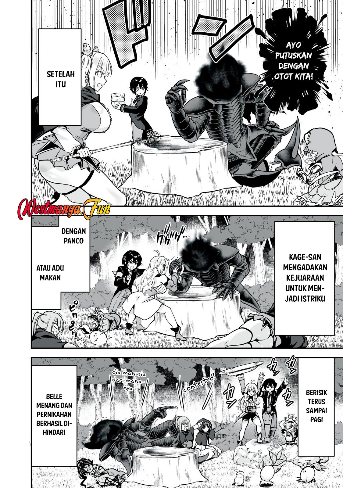 Tensei Kizoku no Bannou Kaitaku Kara ~”Kakudai & Shukushou” Sukiru o Tsukatte Itara Saikyou Ryouchi ni Narimashita~ Chapter 34 - halaman 1