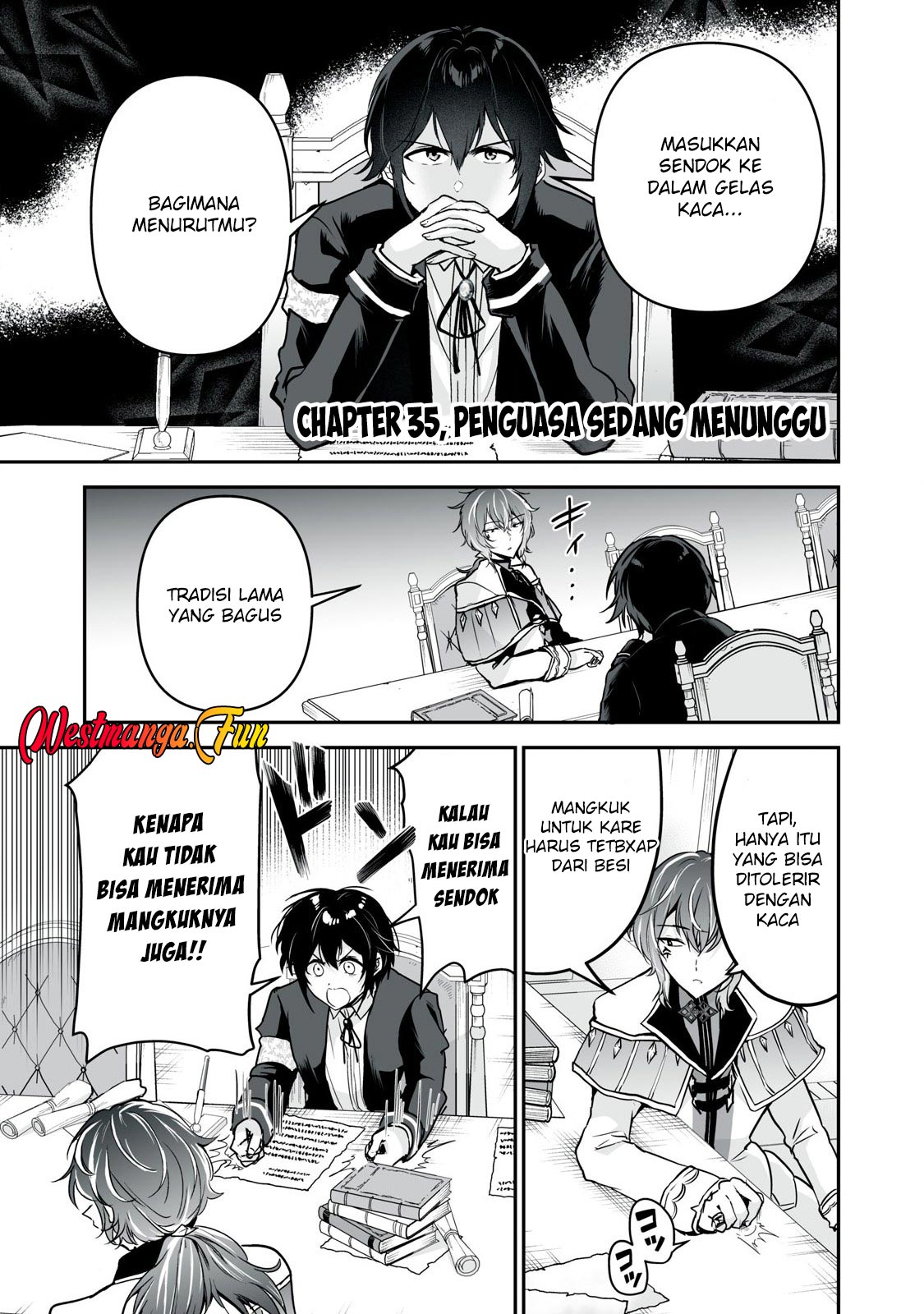 Tensei Kizoku no Bannou Kaitaku Kara ~”Kakudai & Shukushou” Sukiru o Tsukatte Itara Saikyou Ryouchi ni Narimashita~ Chapter 35 - halaman 2