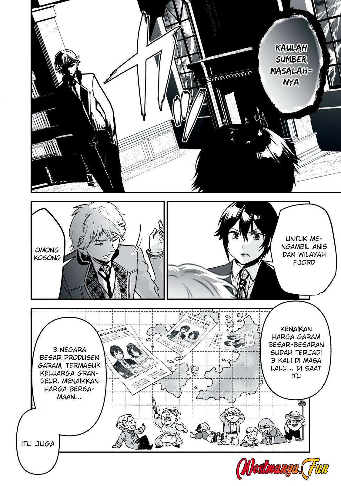 Tensei Kizoku no Bannou Kaitaku Kara ~”Kakudai & Shukushou” Sukiru o Tsukatte Itara Saikyou Ryouchi ni Narimashita~ Chapter 36 - halaman 10