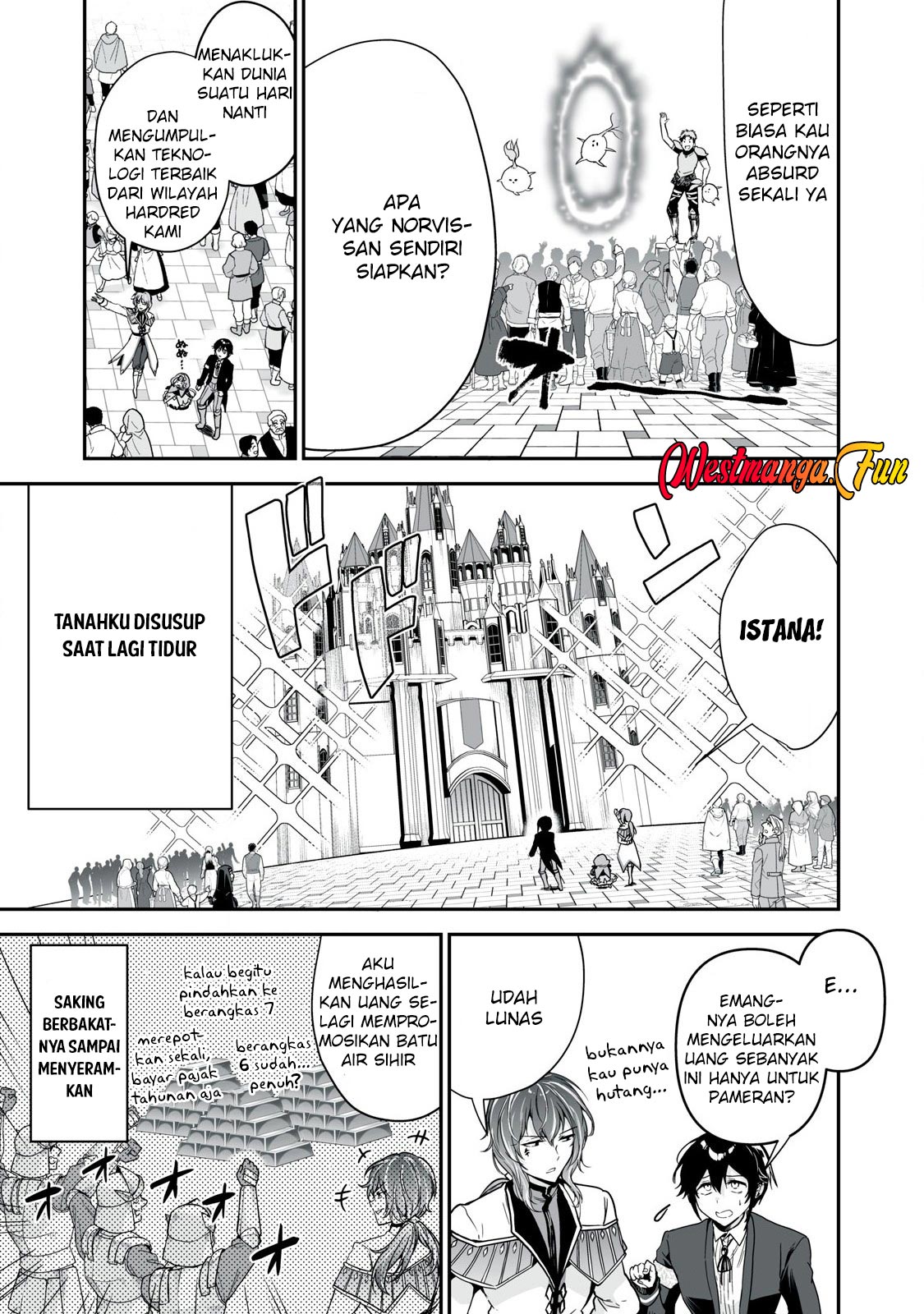 Tensei Kizoku no Bannou Kaitaku Kara ~”Kakudai & Shukushou” Sukiru o Tsukatte Itara Saikyou Ryouchi ni Narimashita~ Chapter 37 - halaman 4