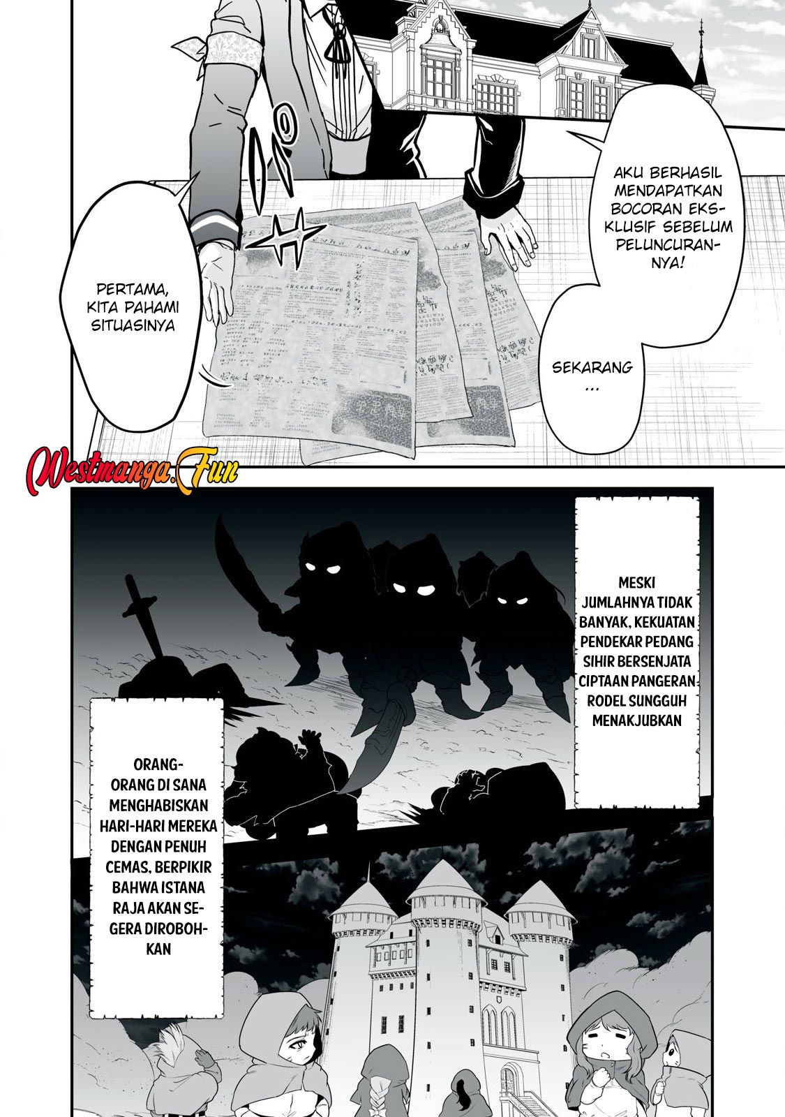 Tensei Kizoku no Bannou Kaitaku Kara ~”Kakudai & Shukushou” Sukiru o Tsukatte Itara Saikyou Ryouchi ni Narimashita~ Chapter 38 - halaman 1