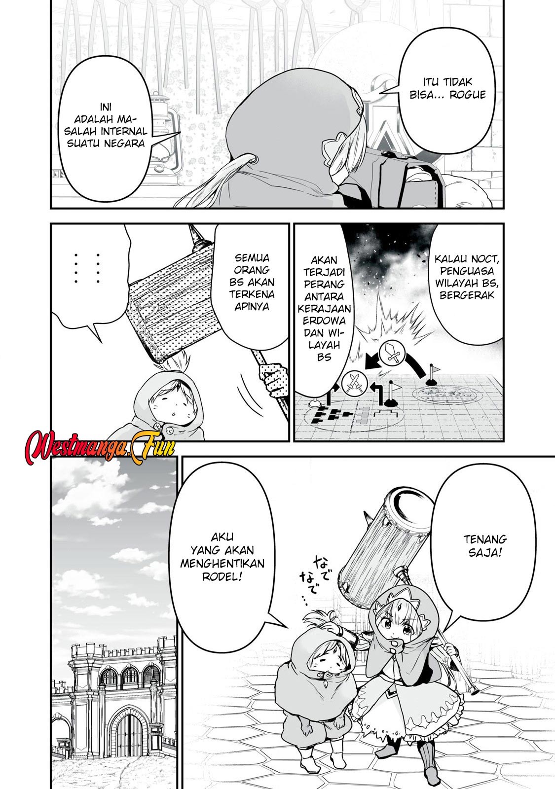 Tensei Kizoku no Bannou Kaitaku Kara ~”Kakudai & Shukushou” Sukiru o Tsukatte Itara Saikyou Ryouchi ni Narimashita~ Chapter 38 - halaman 7