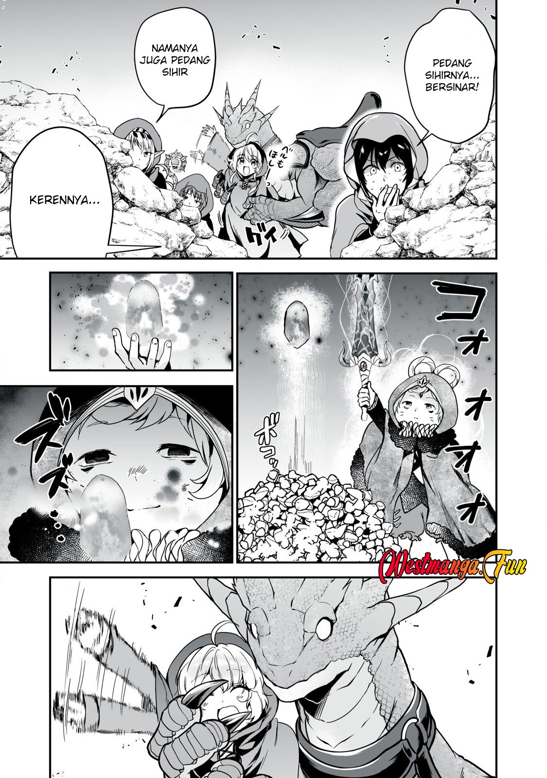 Tensei Kizoku no Bannou Kaitaku Kara ~”Kakudai & Shukushou” Sukiru o Tsukatte Itara Saikyou Ryouchi ni Narimashita~ Chapter 39 - halaman 9