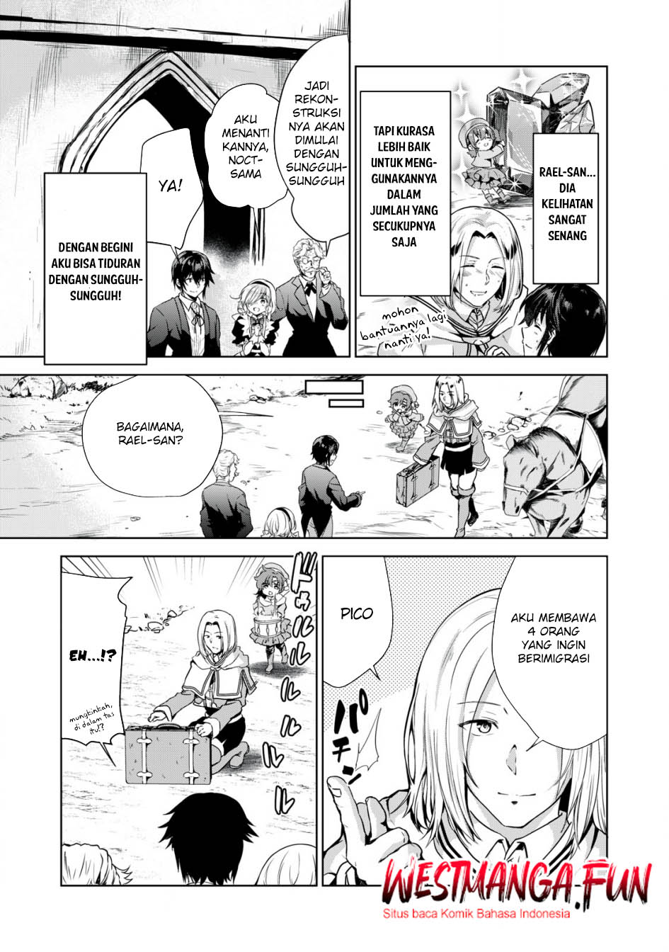 Tensei Kizoku no Bannou Kaitaku Kara ~”Kakudai & Shukushou” Sukiru o Tsukatte Itara Saikyou Ryouchi ni Narimashita~ Chapter 4 - halaman 5