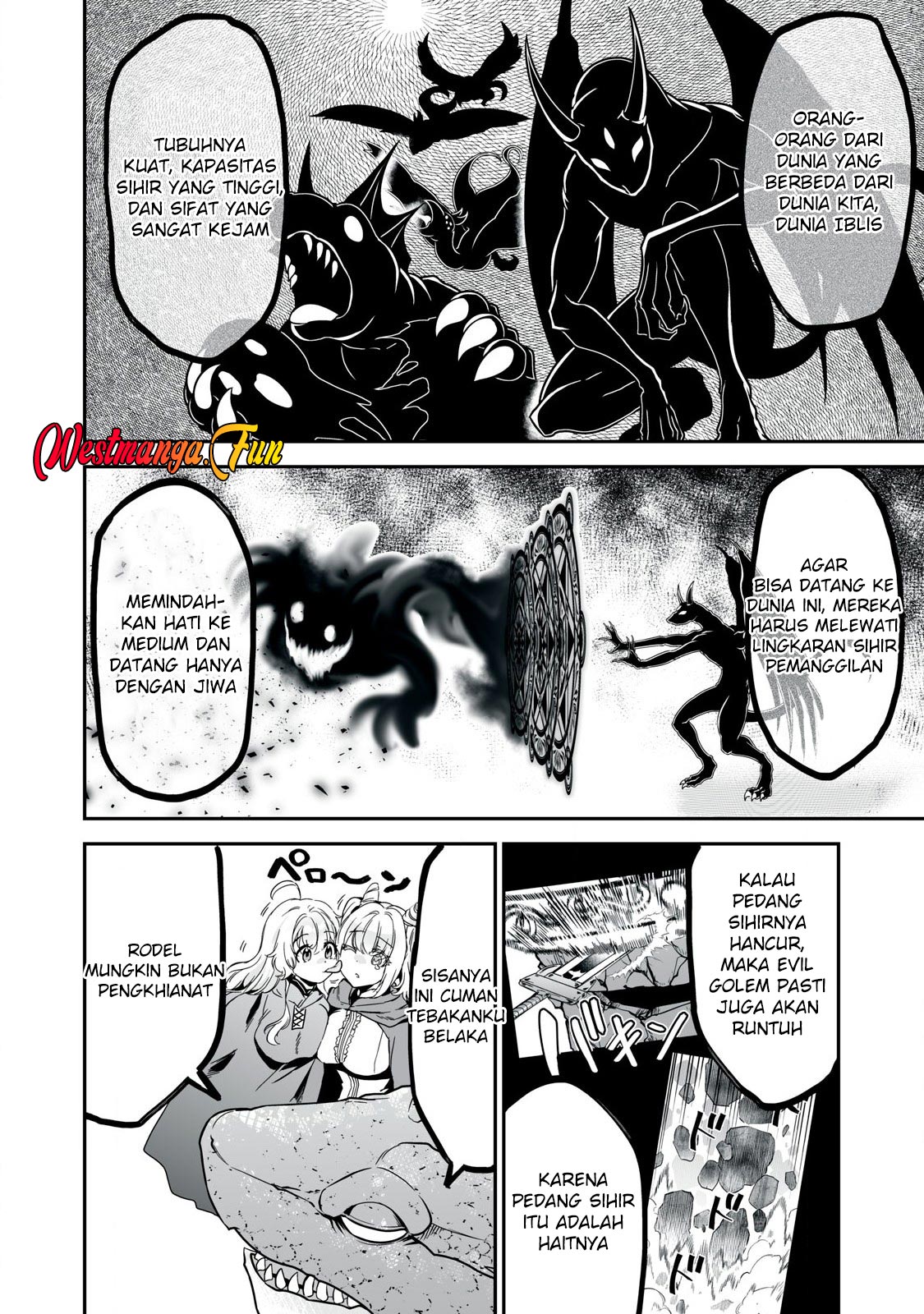 Tensei Kizoku no Bannou Kaitaku Kara ~”Kakudai & Shukushou” Sukiru o Tsukatte Itara Saikyou Ryouchi ni Narimashita~ Chapter 40 - halaman 3