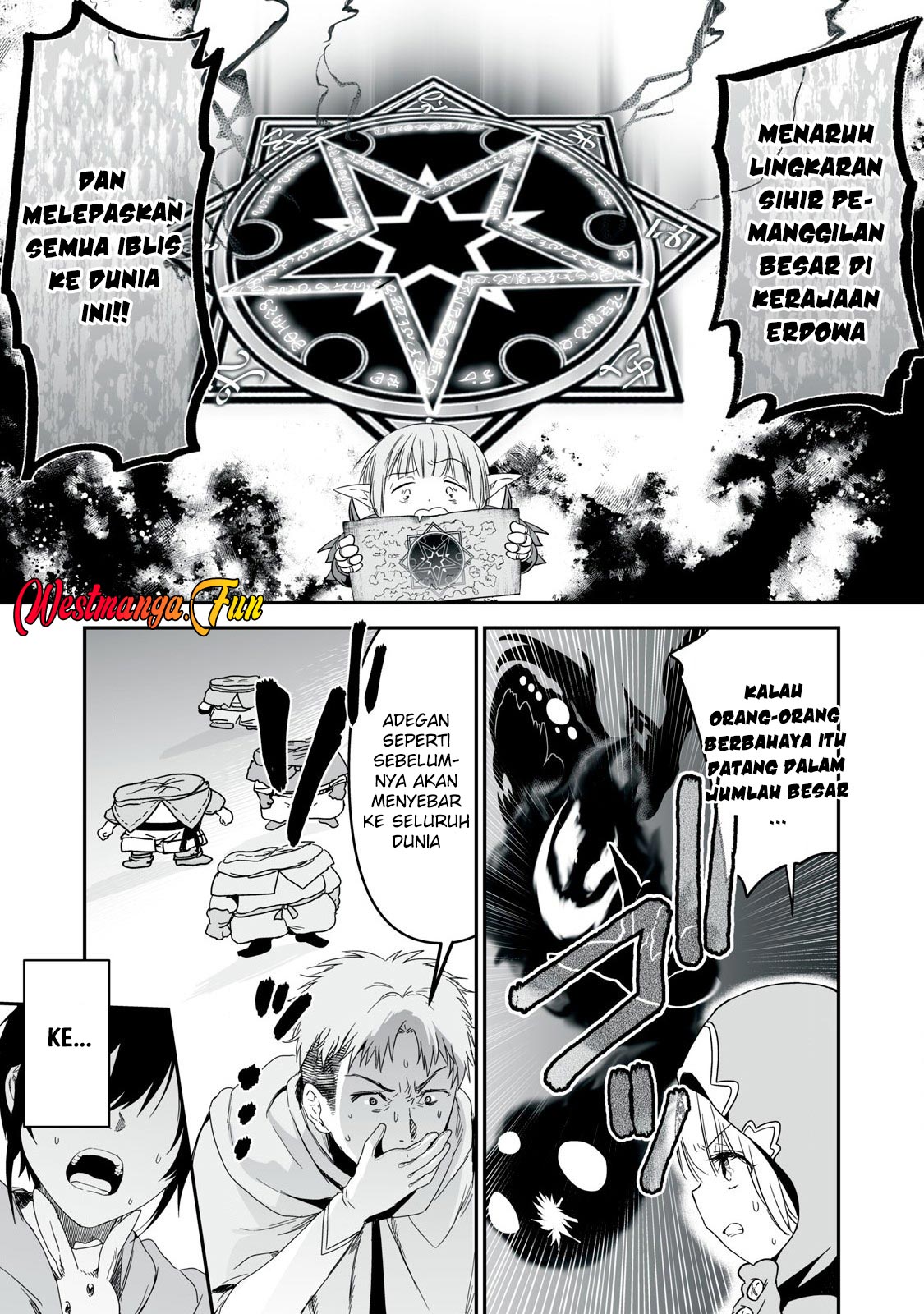 Tensei Kizoku no Bannou Kaitaku Kara ~”Kakudai & Shukushou” Sukiru o Tsukatte Itara Saikyou Ryouchi ni Narimashita~ Chapter 40 - halaman 8