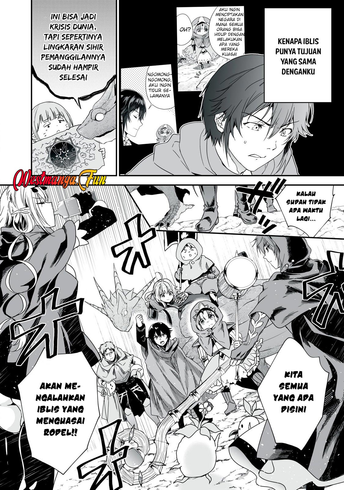 Tensei Kizoku no Bannou Kaitaku Kara ~”Kakudai & Shukushou” Sukiru o Tsukatte Itara Saikyou Ryouchi ni Narimashita~ Chapter 40 - halaman 9