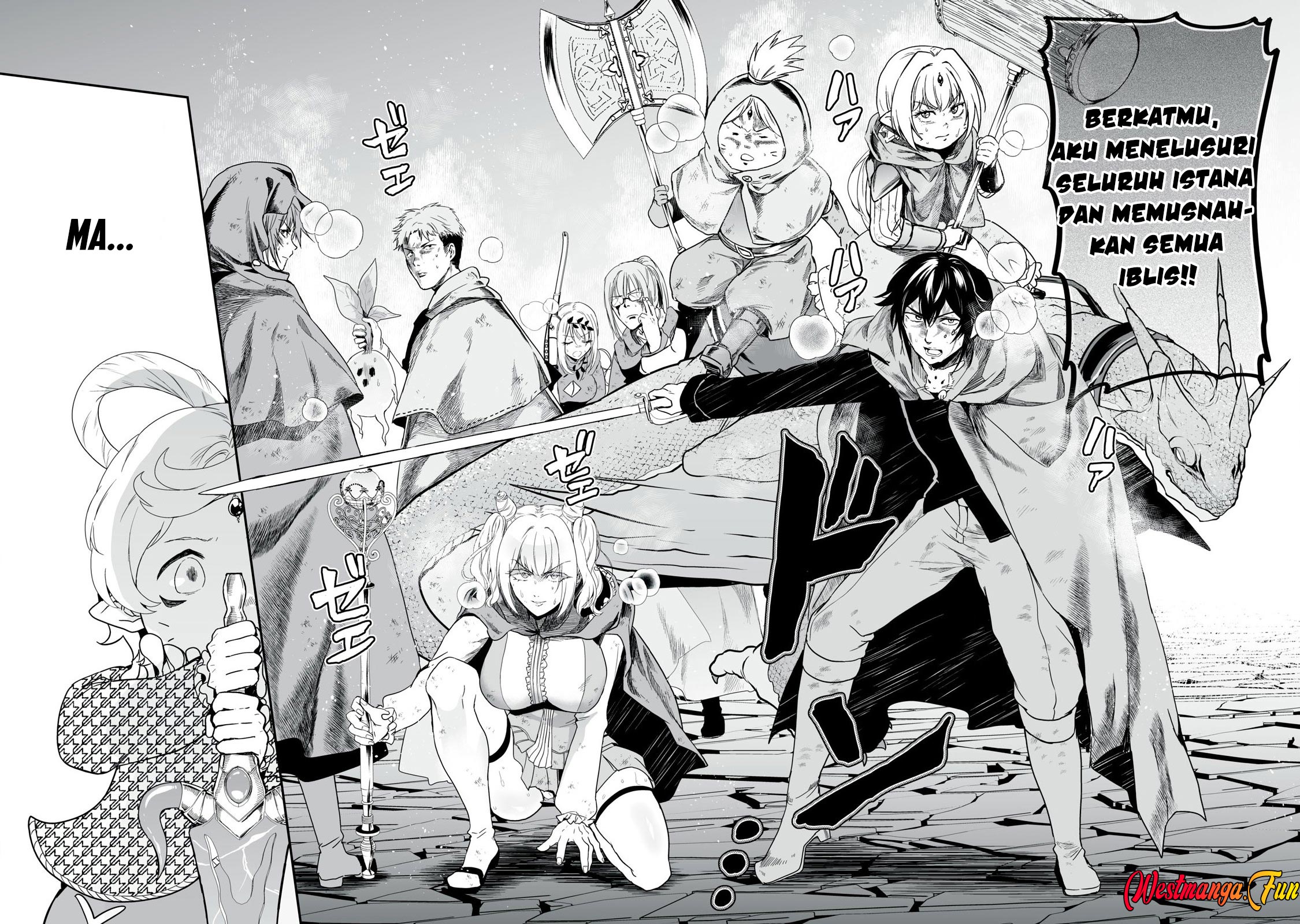 Tensei Kizoku no Bannou Kaitaku Kara ~”Kakudai & Shukushou” Sukiru o Tsukatte Itara Saikyou Ryouchi ni Narimashita~ Chapter 41 - halaman 5