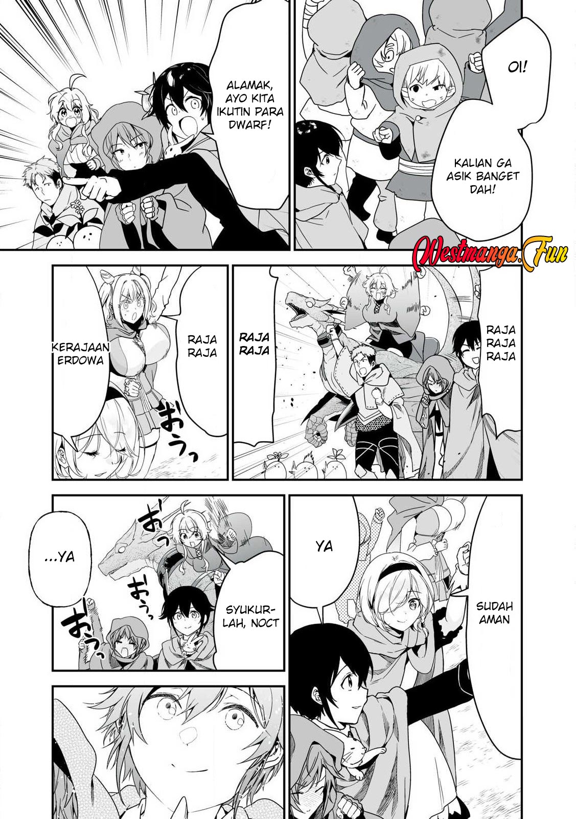 Tensei Kizoku no Bannou Kaitaku Kara ~”Kakudai & Shukushou” Sukiru o Tsukatte Itara Saikyou Ryouchi ni Narimashita~ Chapter 43 - halaman 8