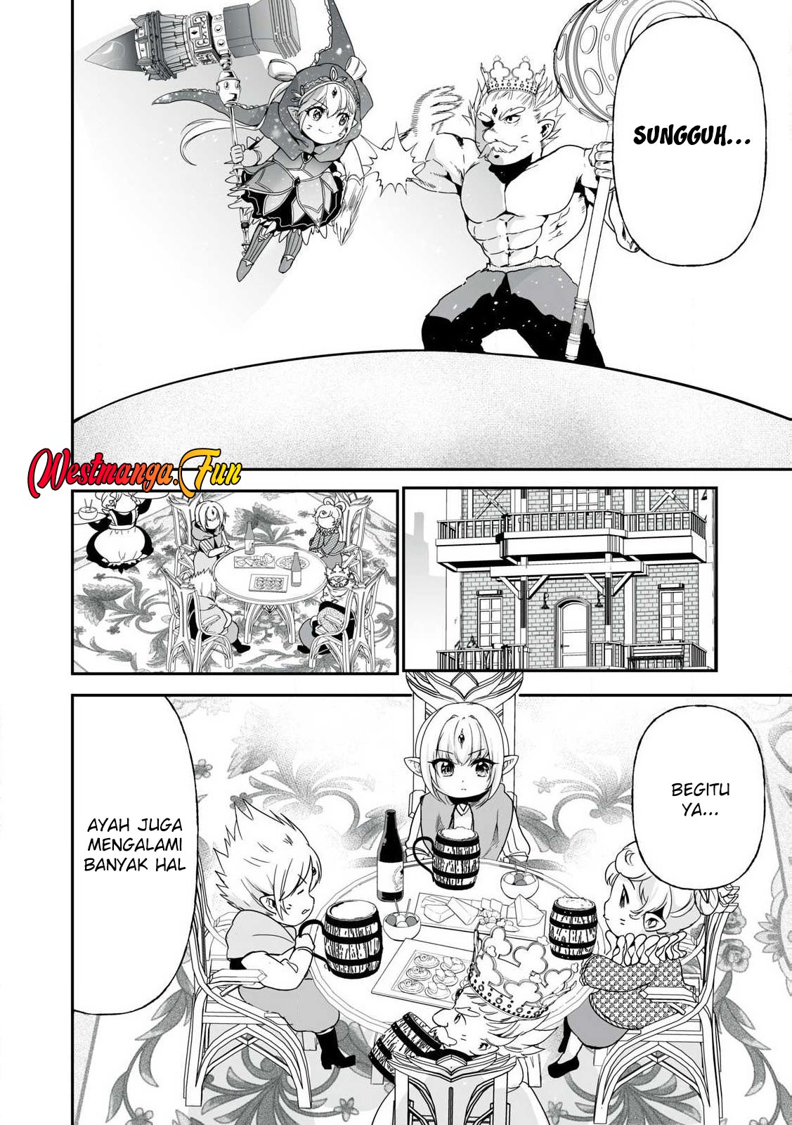 Tensei Kizoku no Bannou Kaitaku Kara ~”Kakudai & Shukushou” Sukiru o Tsukatte Itara Saikyou Ryouchi ni Narimashita~ Chapter 43 - halaman 9