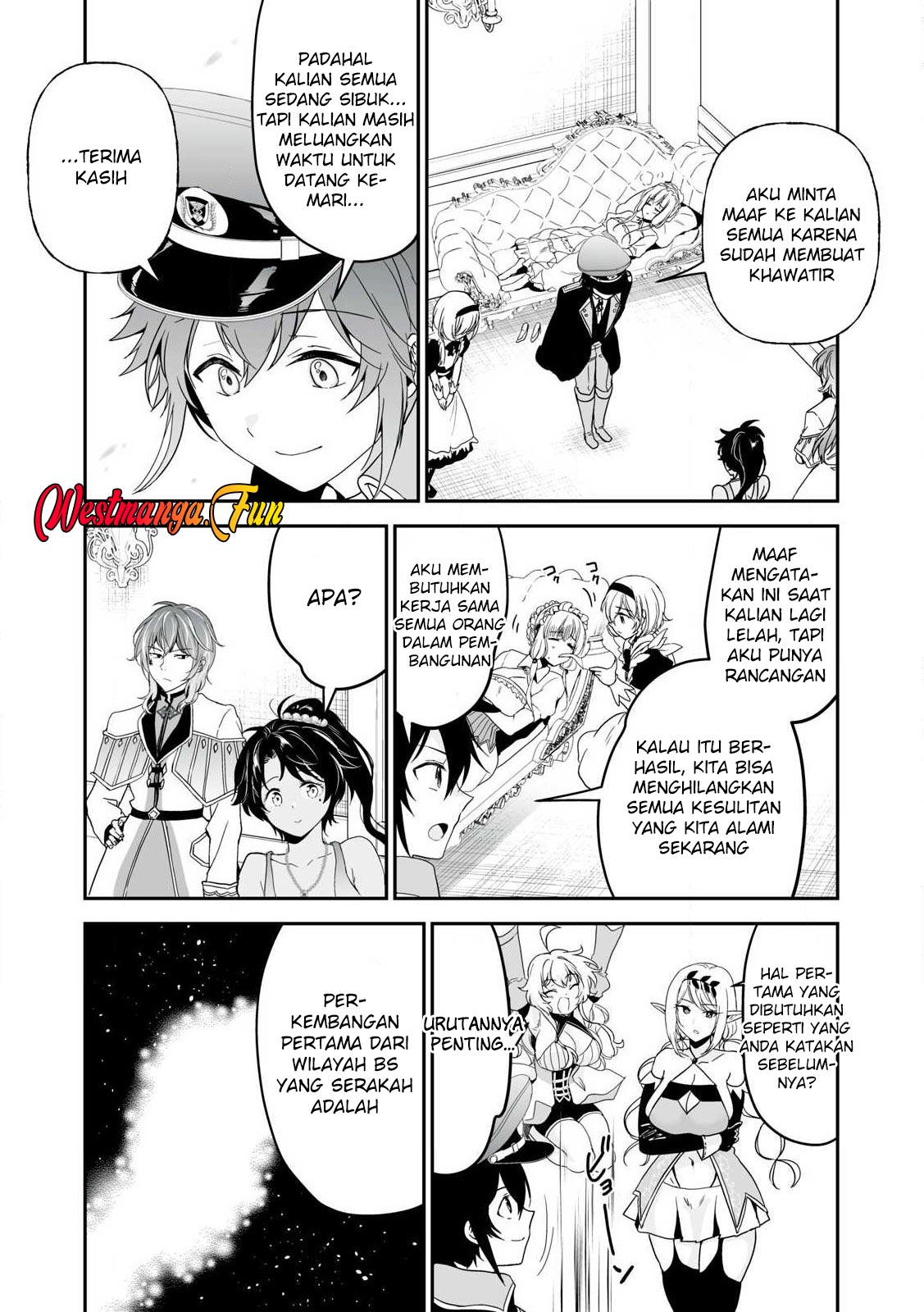 Tensei Kizoku no Bannou Kaitaku Kara ~”Kakudai & Shukushou” Sukiru o Tsukatte Itara Saikyou Ryouchi ni Narimashita~ Chapter 44 - halaman 12
