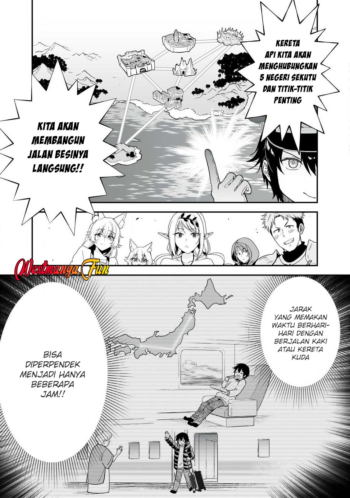 Tensei Kizoku no Bannou Kaitaku Kara ~”Kakudai & Shukushou” Sukiru o Tsukatte Itara Saikyou Ryouchi ni Narimashita~ Chapter 44 - halaman 15