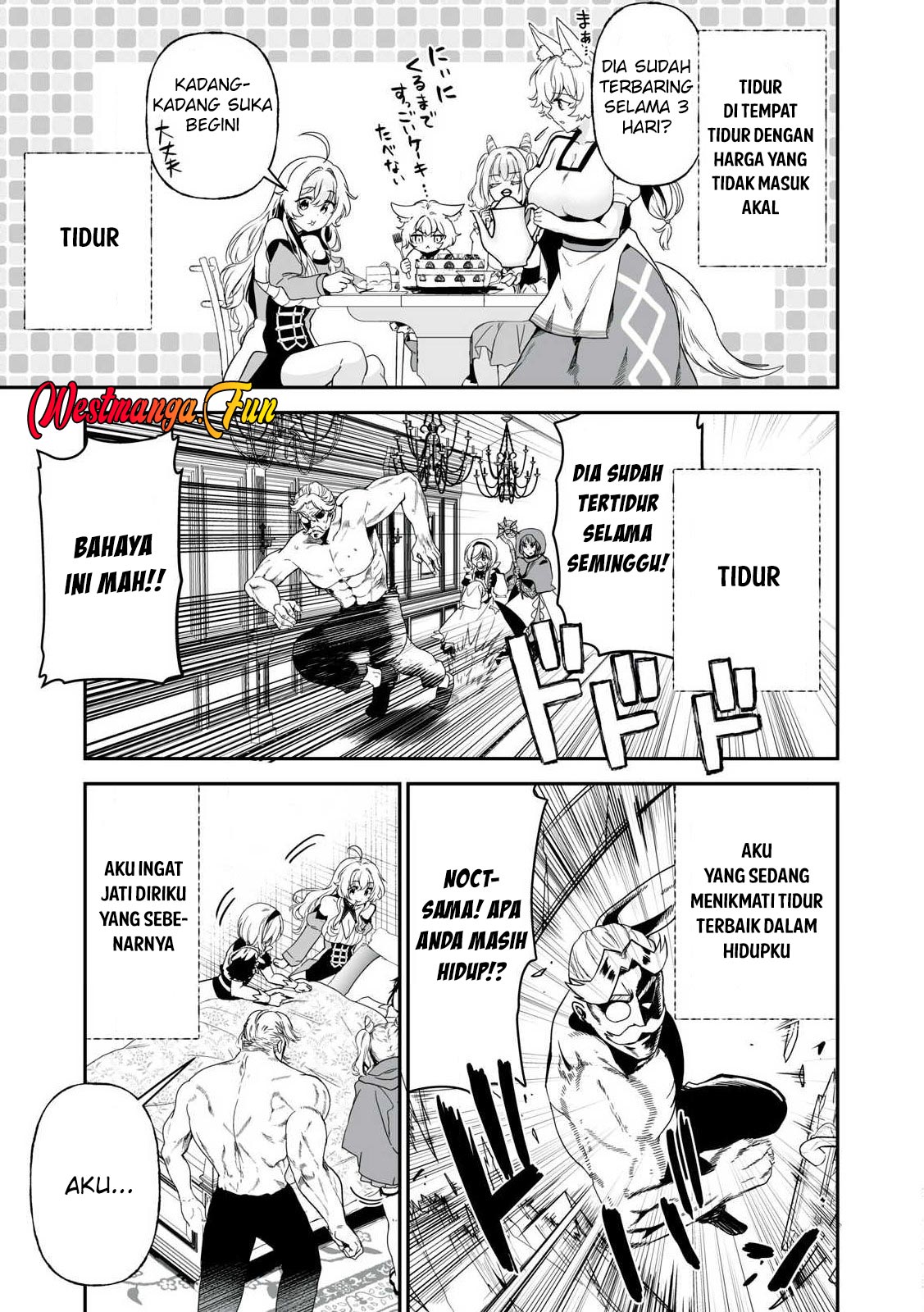Tensei Kizoku no Bannou Kaitaku Kara ~”Kakudai & Shukushou” Sukiru o Tsukatte Itara Saikyou Ryouchi ni Narimashita~ Chapter 44 - halaman 2