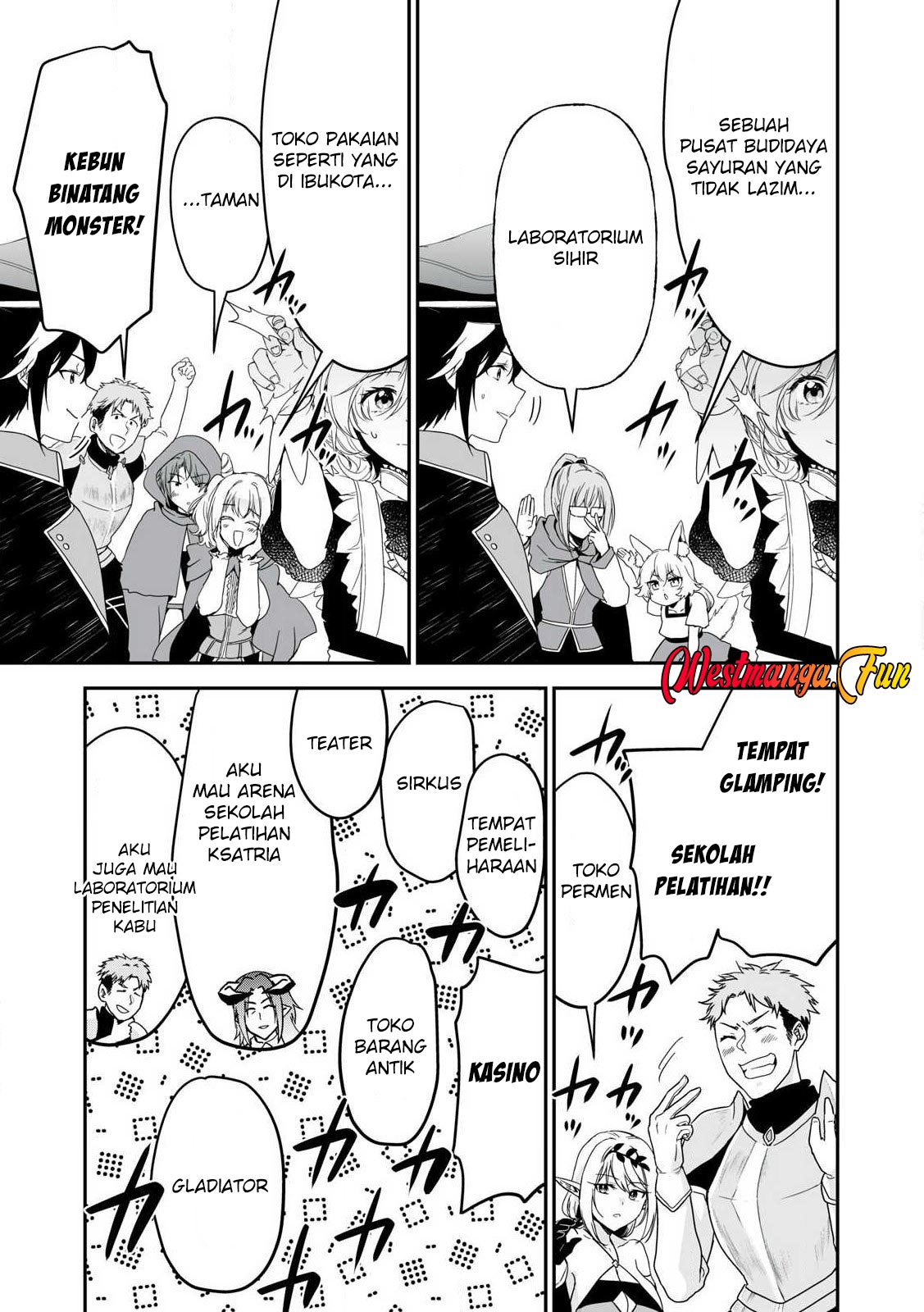 Tensei Kizoku no Bannou Kaitaku Kara ~”Kakudai & Shukushou” Sukiru o Tsukatte Itara Saikyou Ryouchi ni Narimashita~ Chapter 44 - halaman 7