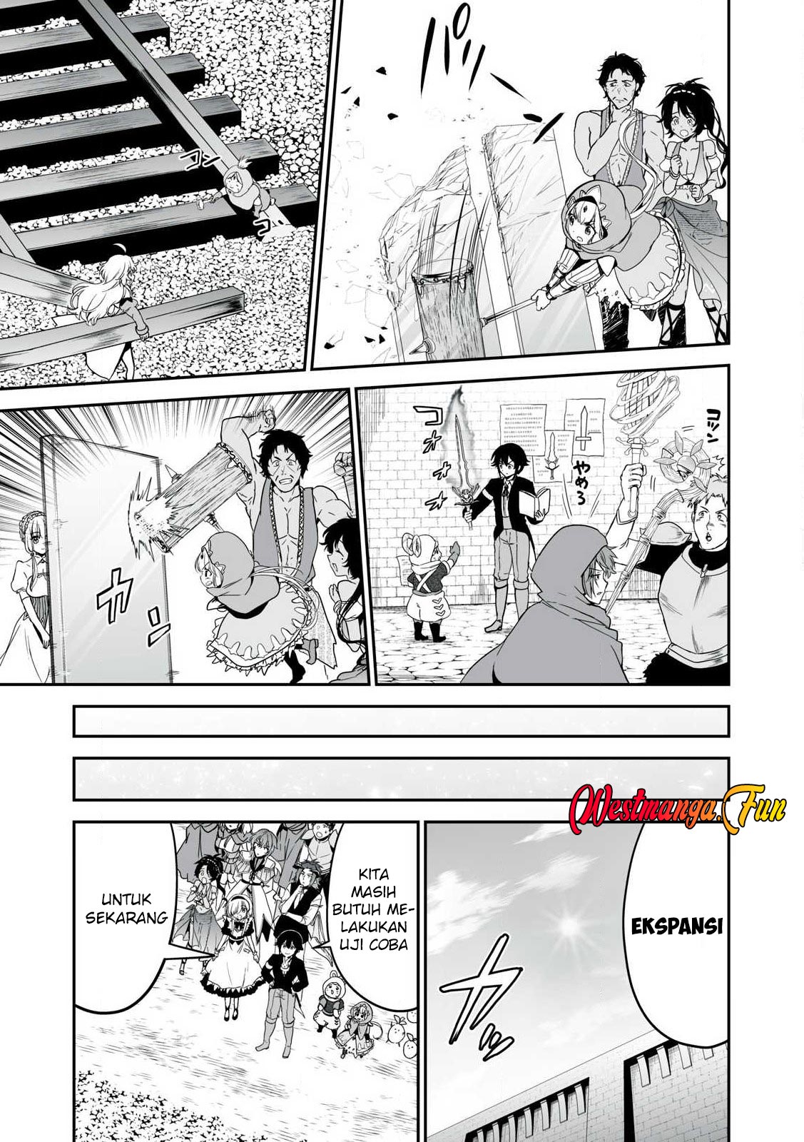 Tensei Kizoku no Bannou Kaitaku Kara ~”Kakudai & Shukushou” Sukiru o Tsukatte Itara Saikyou Ryouchi ni Narimashita~ Chapter 45 - halaman 15