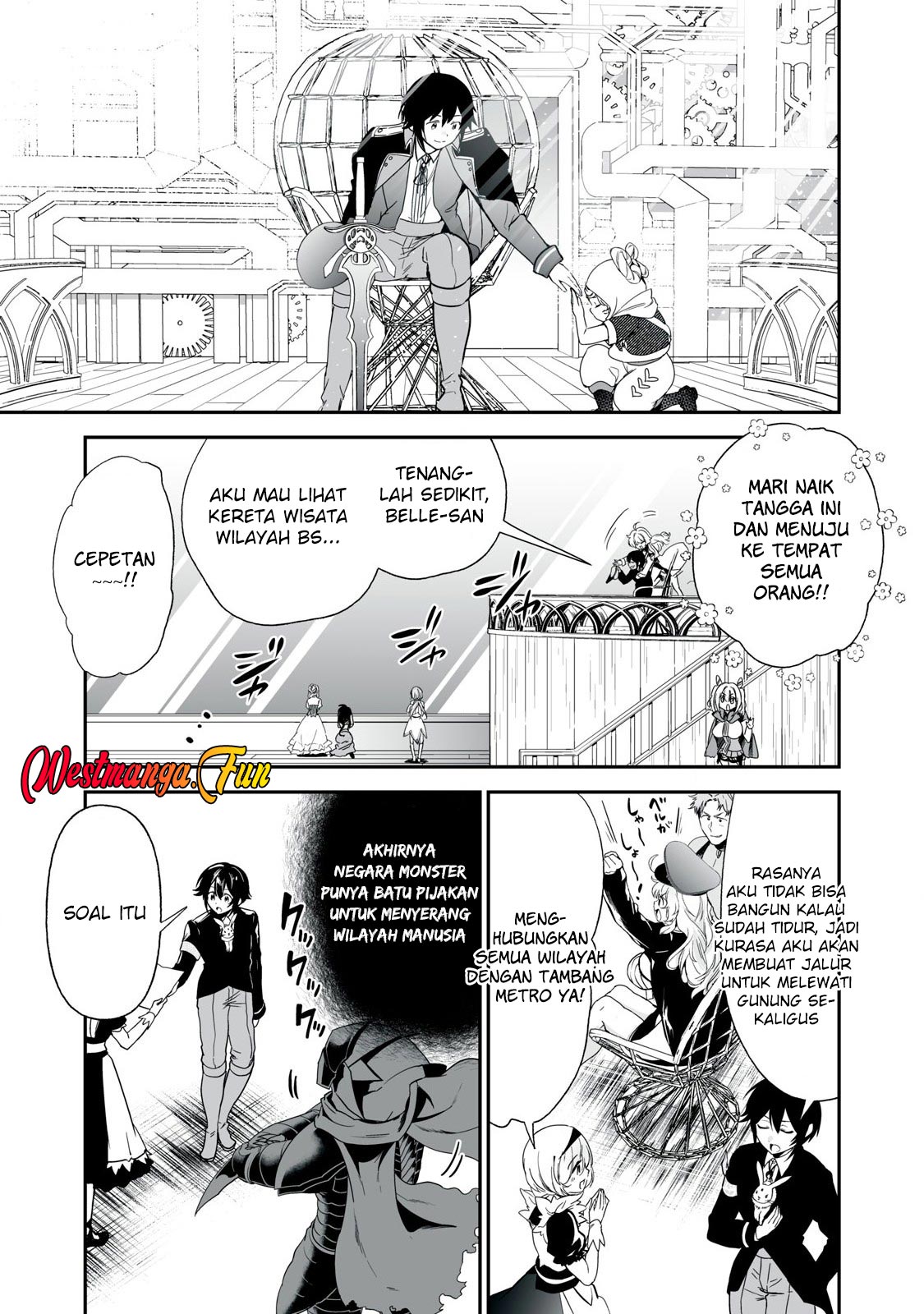 Tensei Kizoku no Bannou Kaitaku Kara ~”Kakudai & Shukushou” Sukiru o Tsukatte Itara Saikyou Ryouchi ni Narimashita~ Chapter 45 - halaman 26