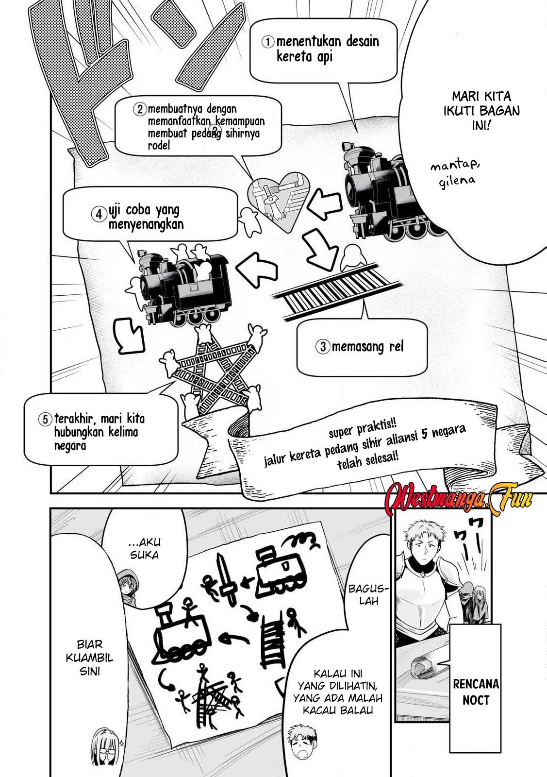 Tensei Kizoku no Bannou Kaitaku Kara ~”Kakudai & Shukushou” Sukiru o Tsukatte Itara Saikyou Ryouchi ni Narimashita~ Chapter 45 - halaman 3