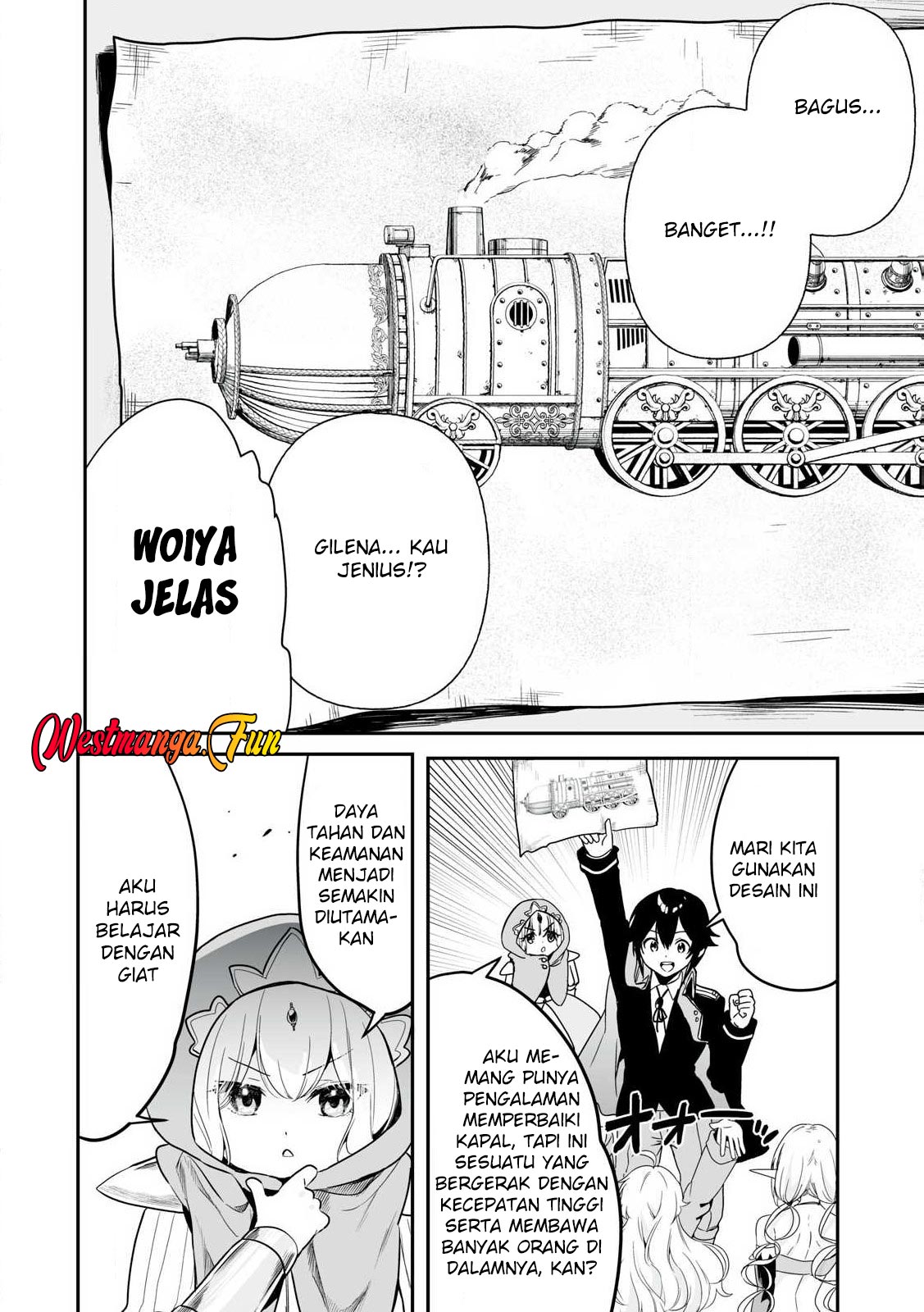 Tensei Kizoku no Bannou Kaitaku Kara ~”Kakudai & Shukushou” Sukiru o Tsukatte Itara Saikyou Ryouchi ni Narimashita~ Chapter 45 - halaman 8