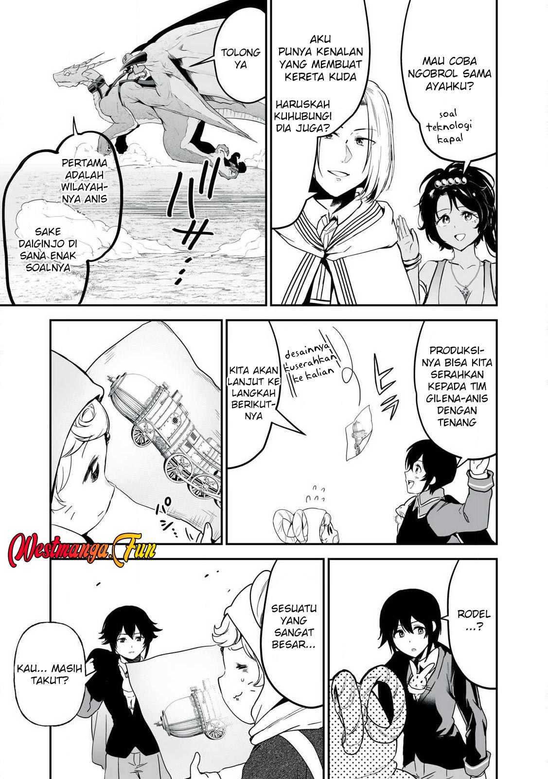 Tensei Kizoku no Bannou Kaitaku Kara ~”Kakudai & Shukushou” Sukiru o Tsukatte Itara Saikyou Ryouchi ni Narimashita~ Chapter 45 - halaman 9