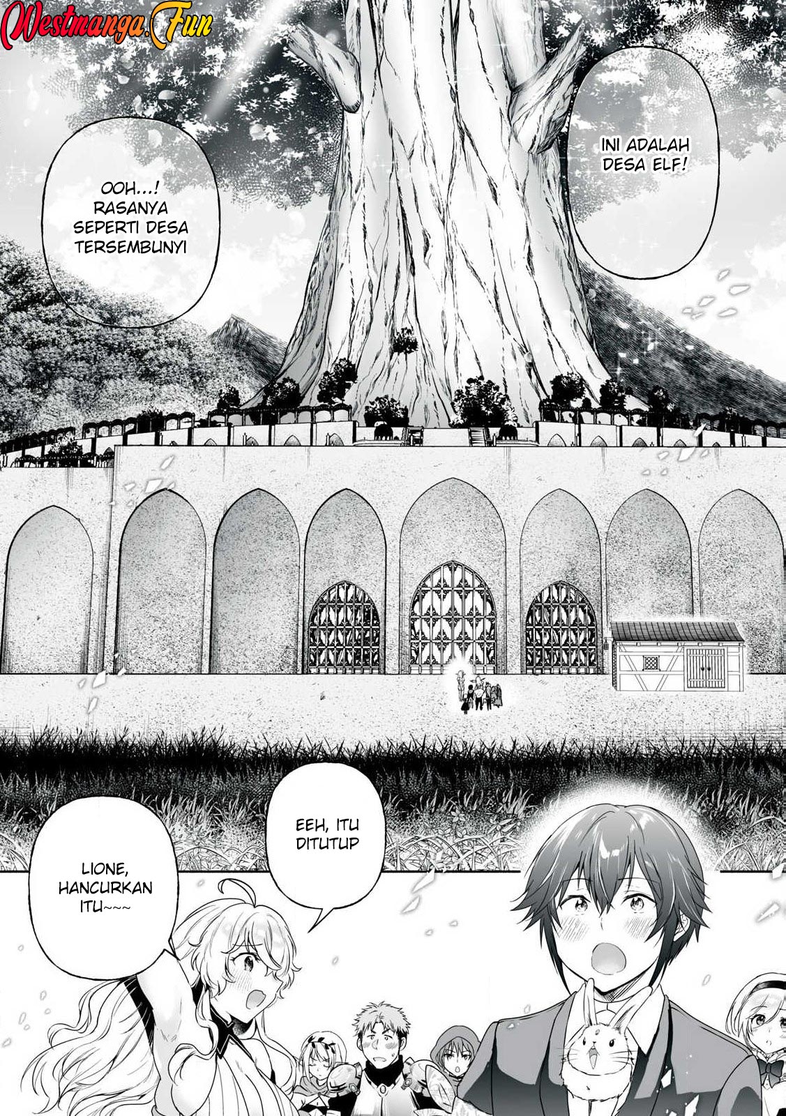 Tensei Kizoku no Bannou Kaitaku Kara ~”Kakudai & Shukushou” Sukiru o Tsukatte Itara Saikyou Ryouchi ni Narimashita~ Chapter 47 - halaman 1