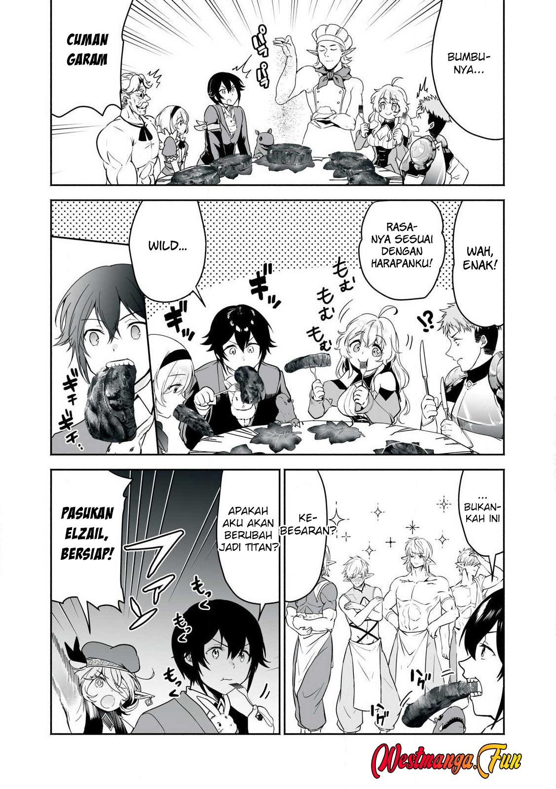 Tensei Kizoku no Bannou Kaitaku Kara ~”Kakudai & Shukushou” Sukiru o Tsukatte Itara Saikyou Ryouchi ni Narimashita~ Chapter 47 - halaman 8