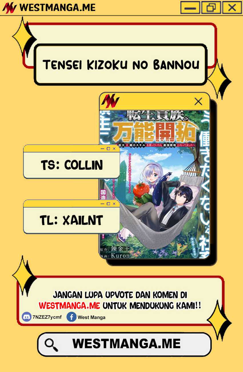 Tensei Kizoku no Bannou Kaitaku Kara ~”Kakudai & Shukushou” Sukiru o Tsukatte Itara Saikyou Ryouchi ni Narimashita~ Chapter 50 - halaman 4