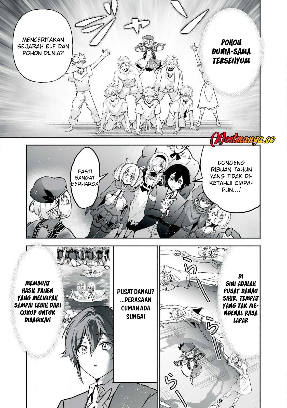Tensei Kizoku no Bannou Kaitaku Kara ~”Kakudai & Shukushou” Sukiru o Tsukatte Itara Saikyou Ryouchi ni Narimashita~ Chapter 51 - halaman 13