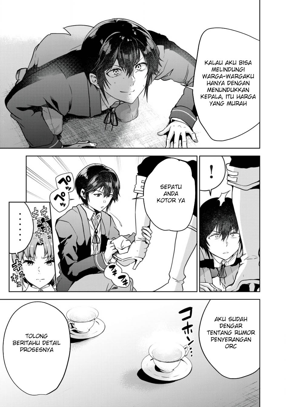 Tensei Kizoku no Bannou Kaitaku Kara ~”Kakudai & Shukushou” Sukiru o Tsukatte Itara Saikyou Ryouchi ni Narimashita~ Chapter 7 - halaman 12