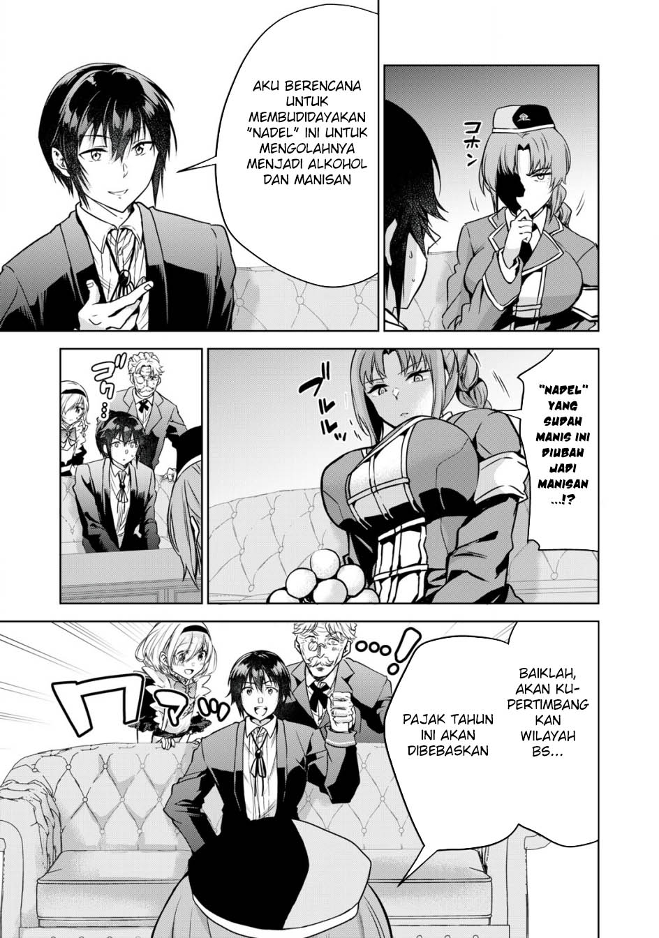 Tensei Kizoku no Bannou Kaitaku Kara ~”Kakudai & Shukushou” Sukiru o Tsukatte Itara Saikyou Ryouchi ni Narimashita~ Chapter 7 - halaman 16