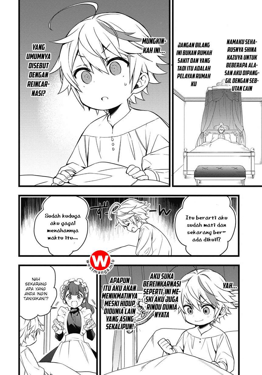 Tensei Kizoku no Isekai Boukenroku ~Jichou wo Shiranai Kamigami no Shit Chapter 1.1 - halaman 10