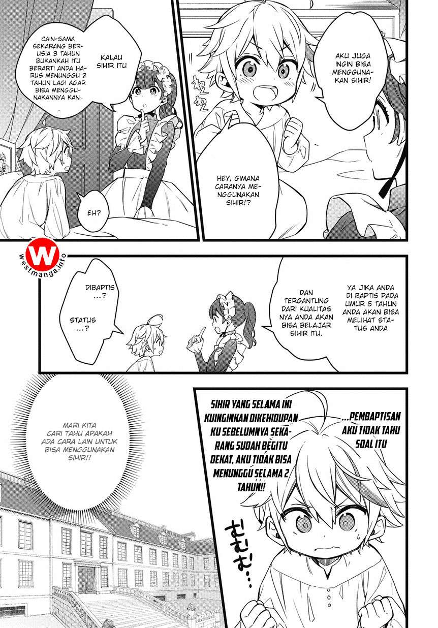Tensei Kizoku no Isekai Boukenroku ~Jichou wo Shiranai Kamigami no Shit Chapter 1.1 - halaman 13