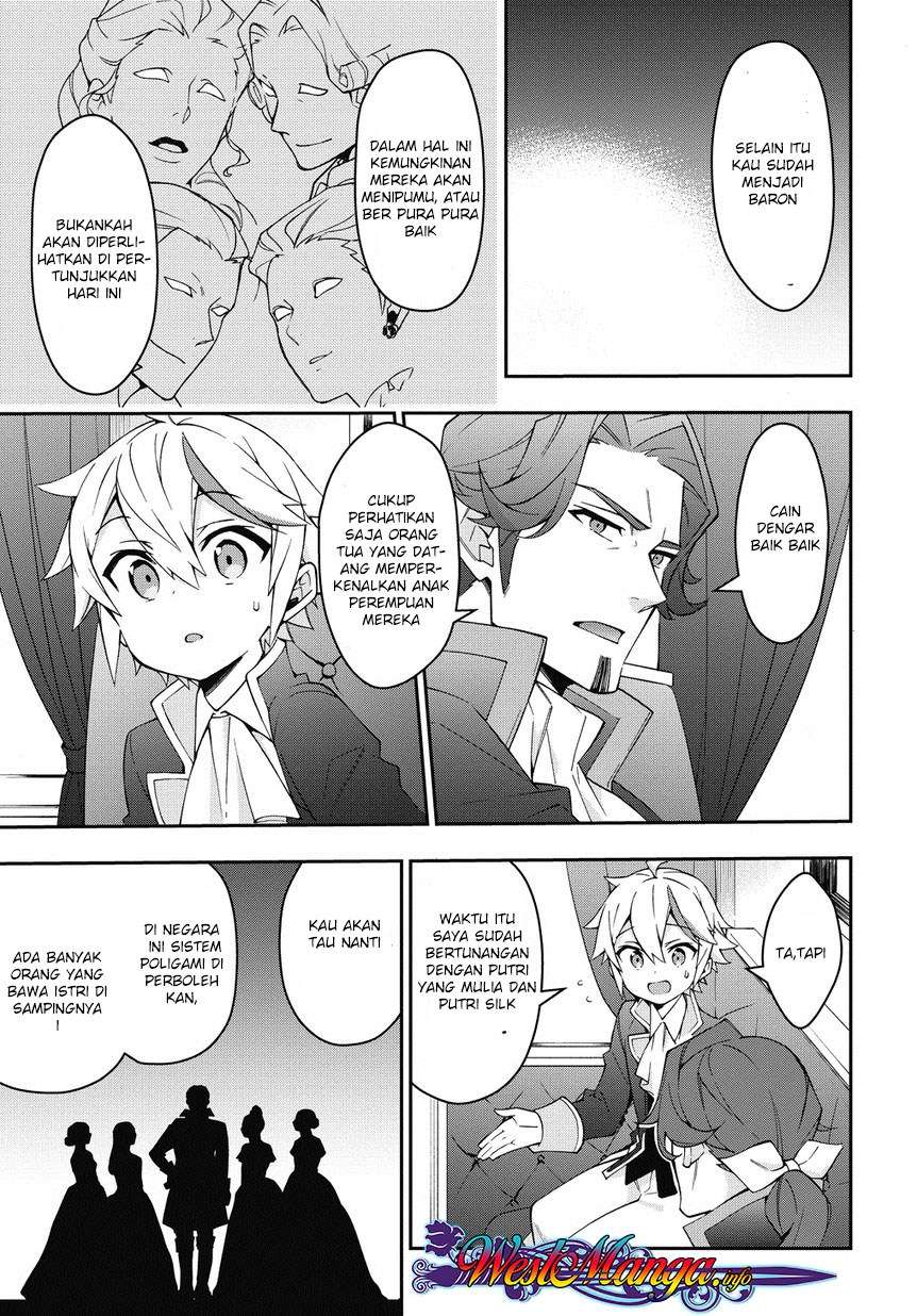 Tensei Kizoku no Isekai Boukenroku ~Jichou wo Shiranai Kamigami no Shit Chapter 12.1 - halaman 4