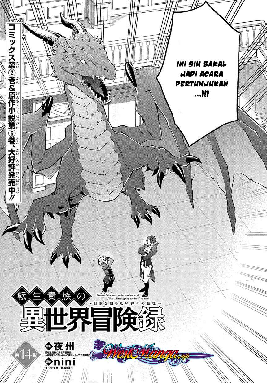 Tensei Kizoku no Isekai Boukenroku ~Jichou wo Shiranai Kamigami no Shit Chapter 14 - halaman 7