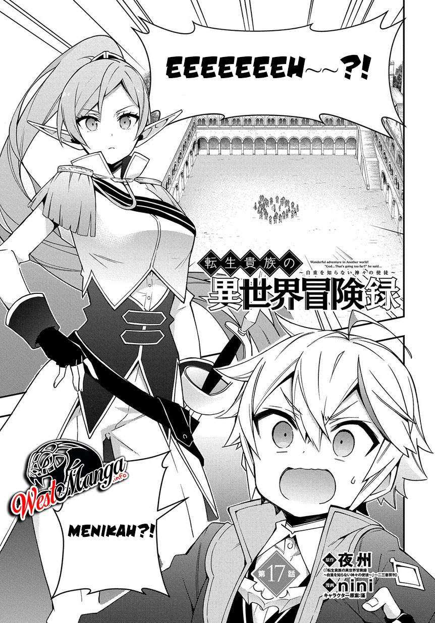Tensei Kizoku no Isekai Boukenroku ~Jichou wo Shiranai Kamigami no Shit Chapter 17 - halaman 2