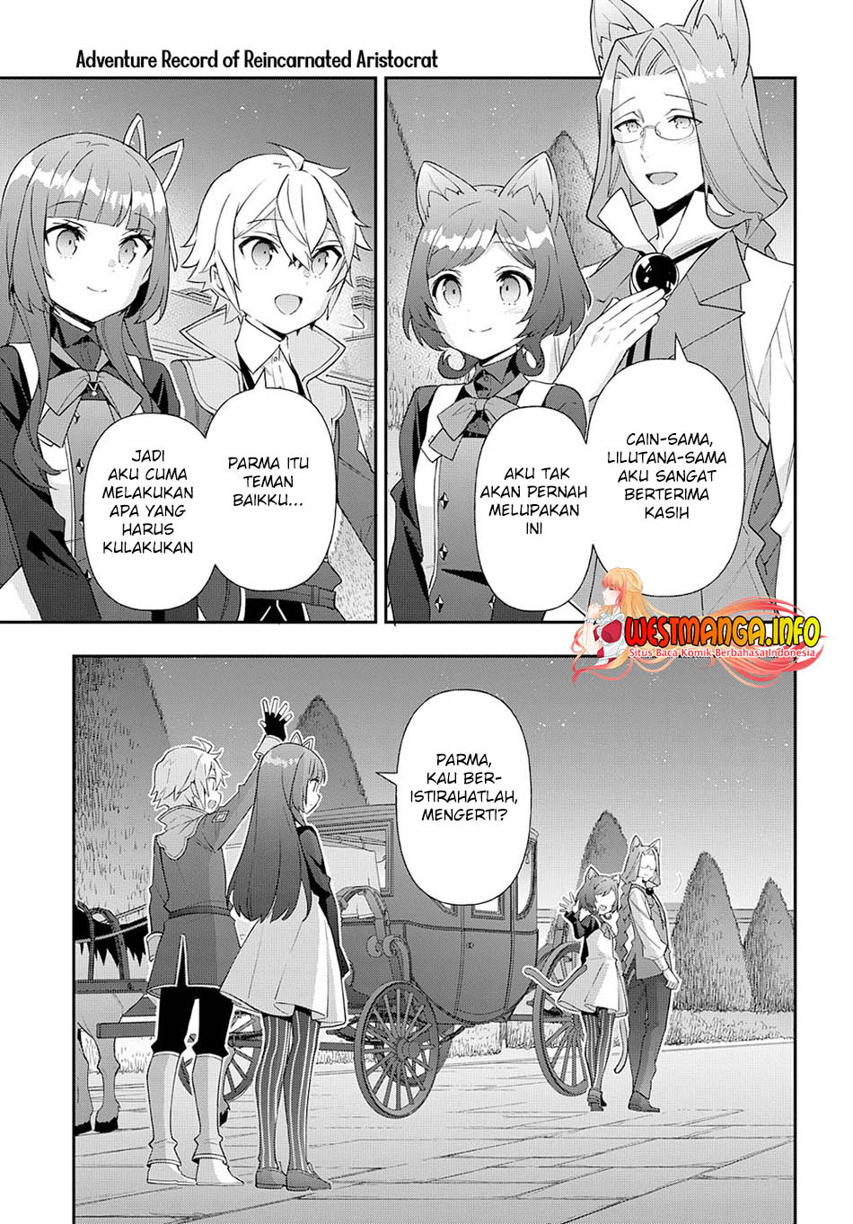 Tensei Kizoku no Isekai Boukenroku ~Jichou wo Shiranai Kamigami no Shit Chapter 54 - halaman 2